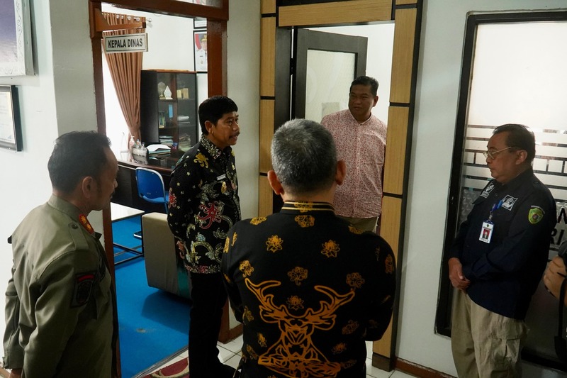 Tiga OPD Disidak, Wakil Bupati PPU Kembali Tekankan Kedisiplinan Pegawai