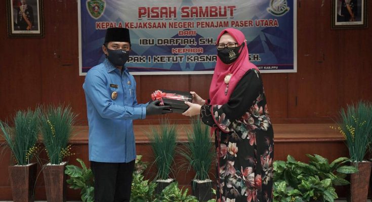 Pisah sambut Kepala Kajari PPU, AGM Merasa Kehilangan Sosok Darfiah