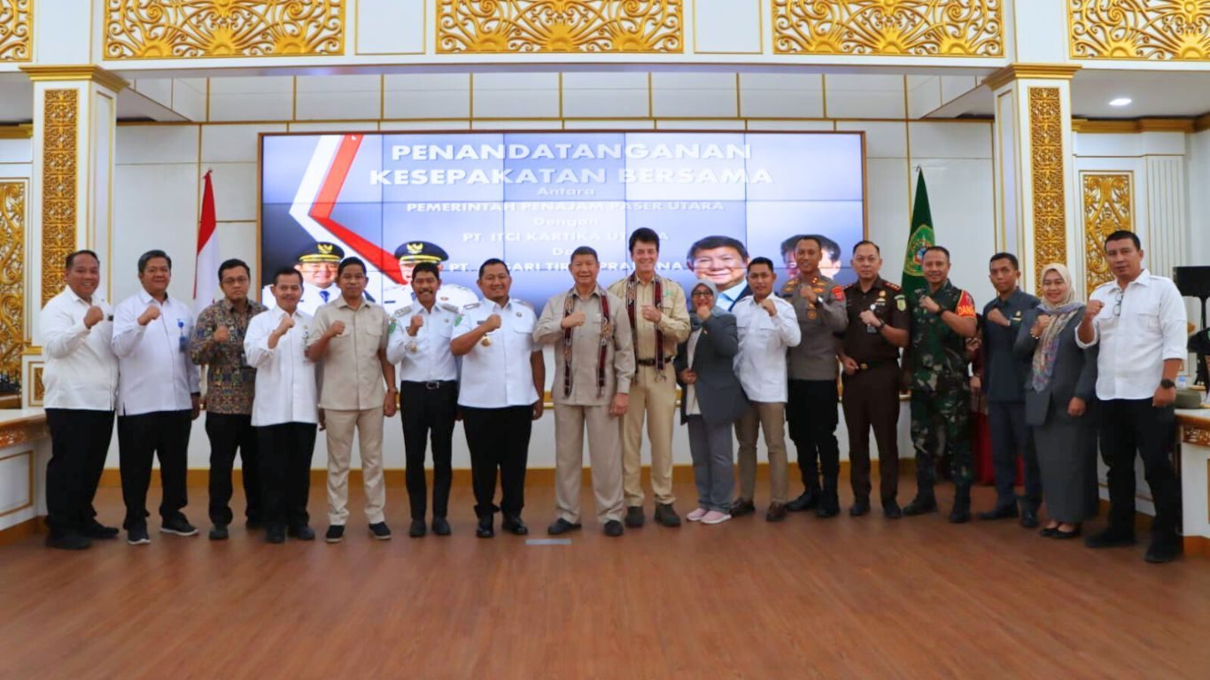 Pemda PPU Jalin Kerjasama Dengan PT Arsari Tirta Pradana dan PT ITCI Kartika Utama Terkait Pengelolaan Air Bersih