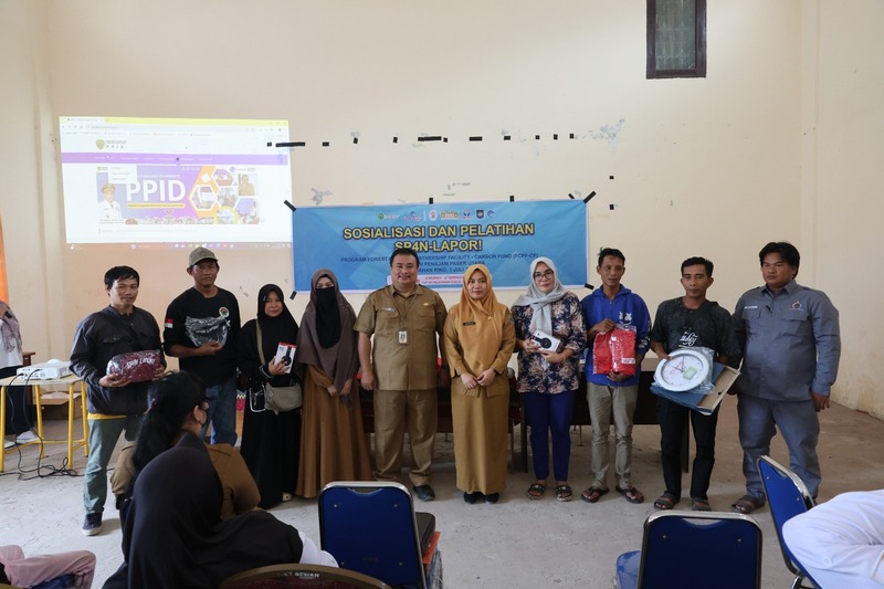 Diskominfo PPU Turut Mendampingi Diskominfo Provinsi Kaltim Gelar Sosialisasi dan Pelatihan SP4N Lapor! Terkait Program FCPF-CF