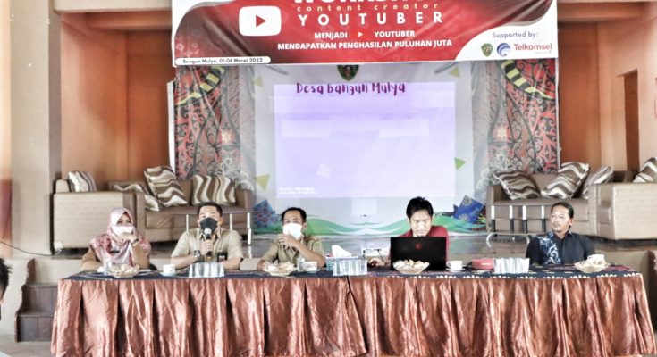 Desa Bangun Mulya Siap Menjadi Desa Youtuber