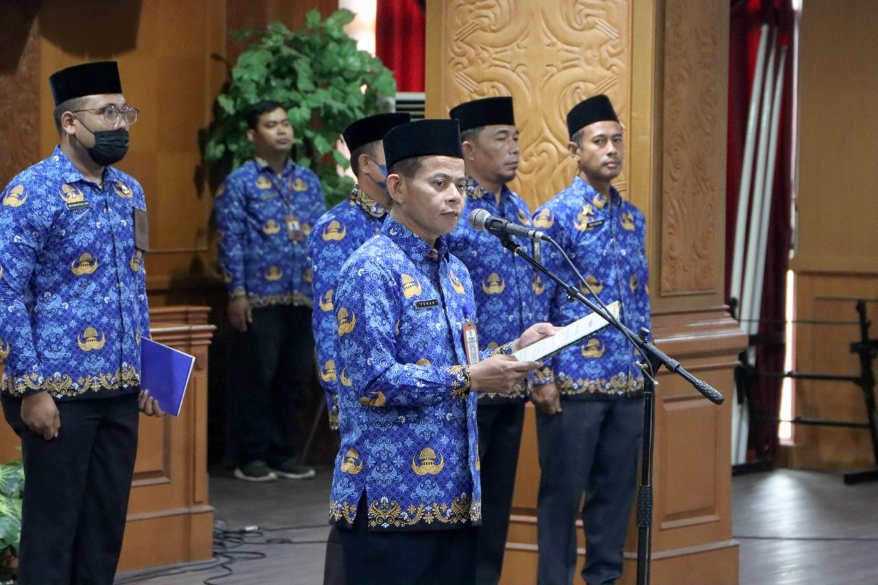 Upacara Peringatan HUT Ke-51 Korpri Dilingkungan Pemkab PPU