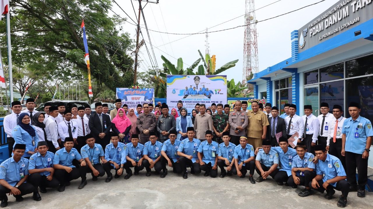 Perumda Air Minum Danum Taka PPU Gelar Upacara Hari Ulang Tahun ke-17