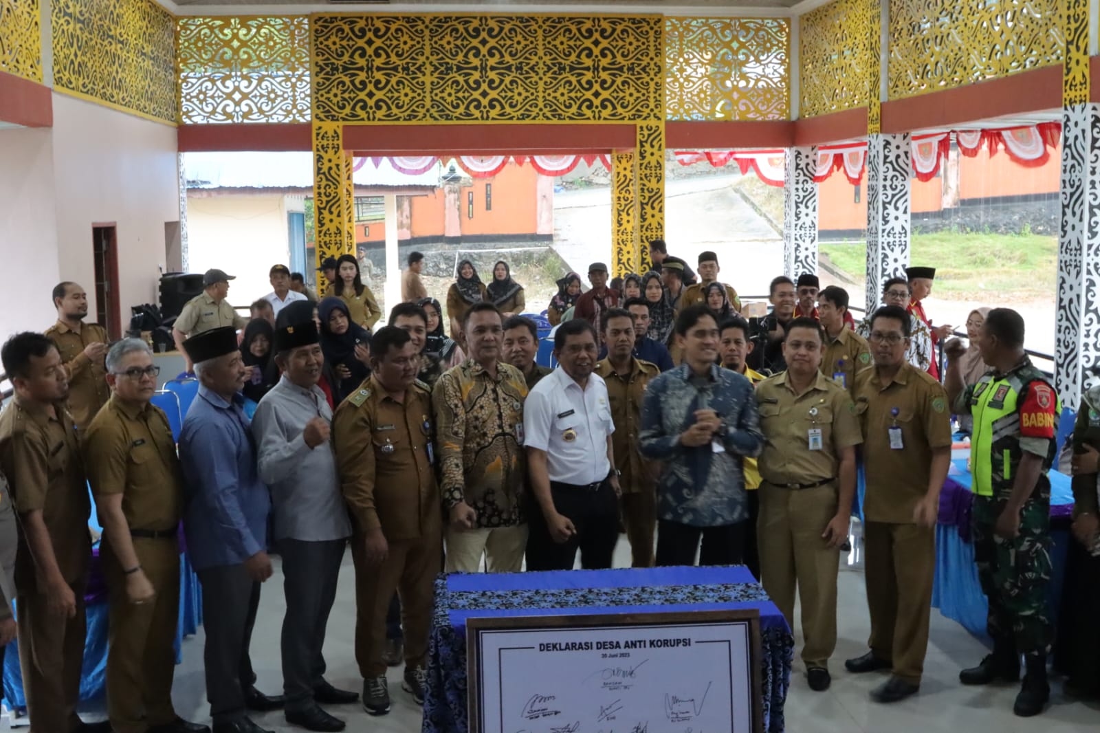 Dukung Desa Tengin Baru Sebagai Percontohan Desa Antikorupsi, Diskominfo PPU Hadiri Kegiatan Bimbingan Teknis Program Desa Antikorupsi.