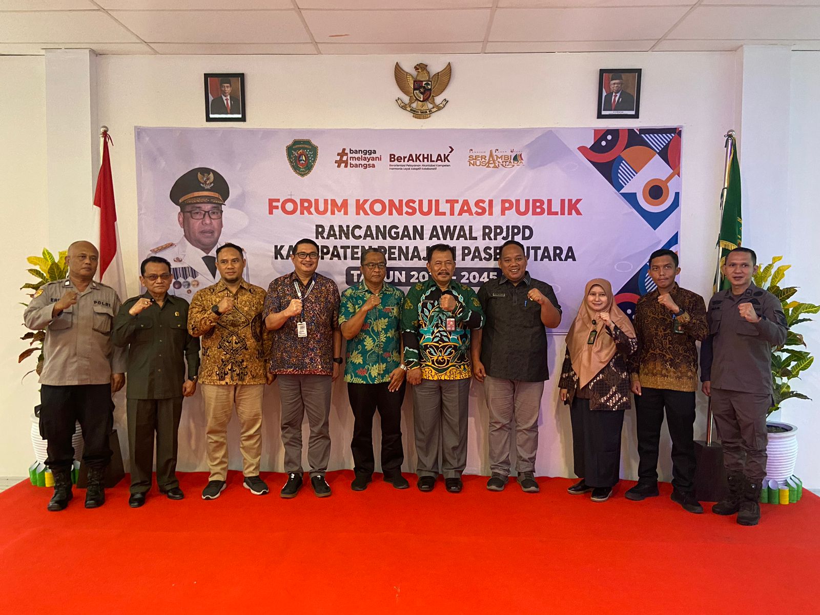 Selaras dengan Visi Indonesia Emas 2045, Pemkab PPU Gelar Forum Komunikasi Publik RPJPD 2025-2045