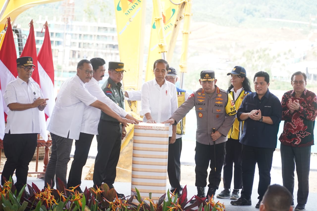 Pj Bupati PPU Makmur Marbun Hadiri Groundbreaking Memorial Park Di IKN