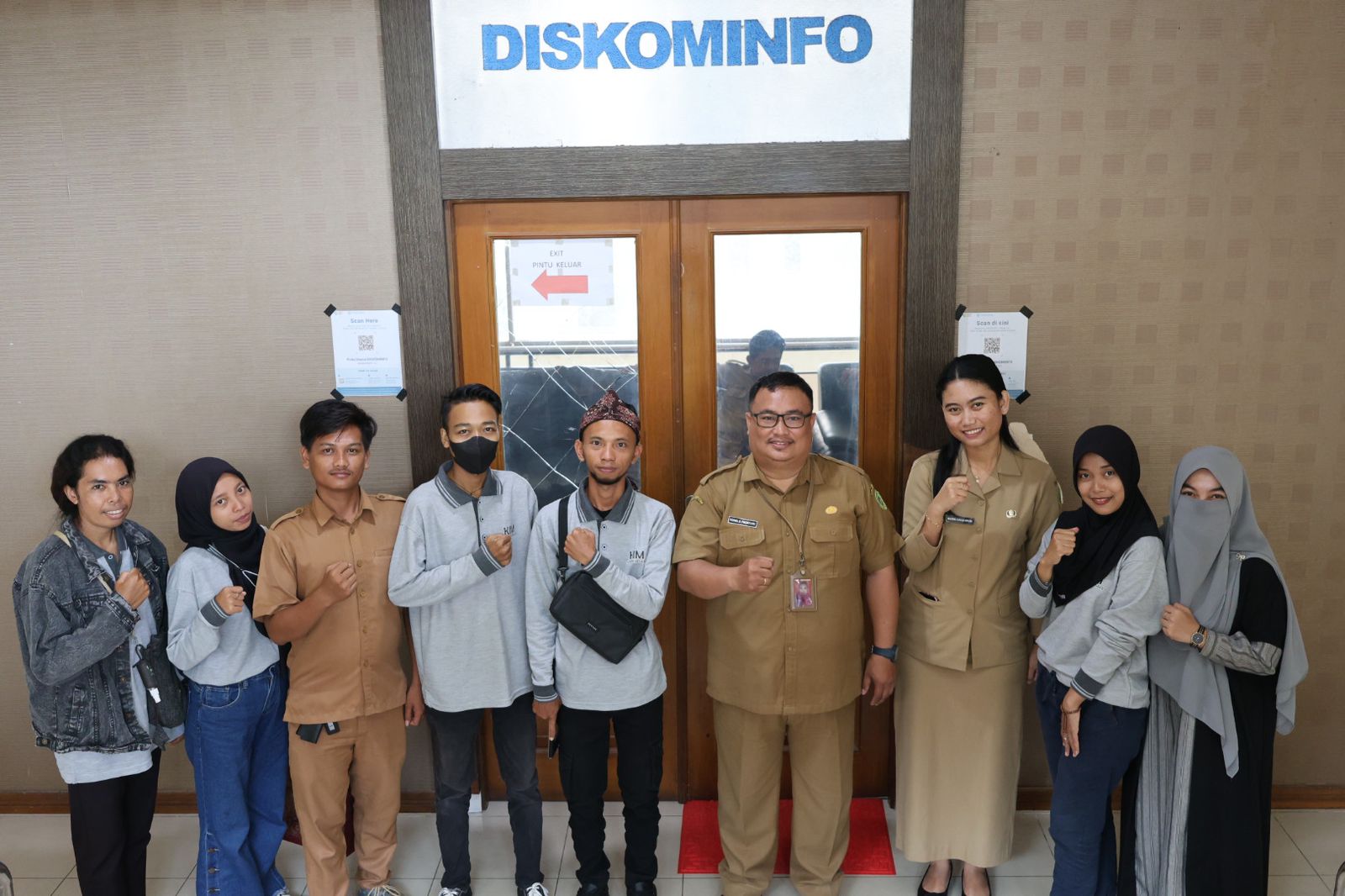Diskominfo PPU Terima Kunjungan KIM Desa Sumbersari