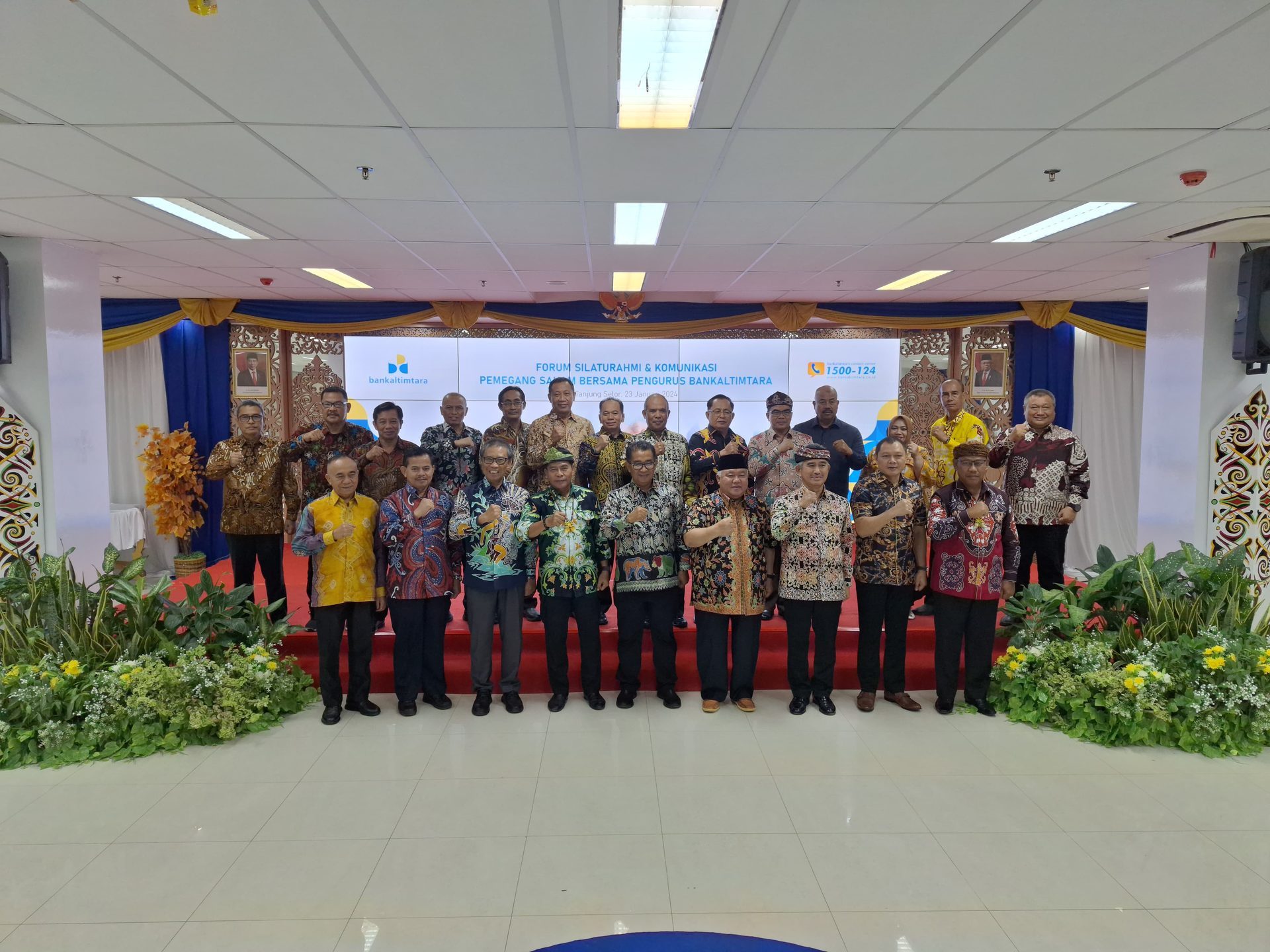 Tohar Hadiri Forum Silaturahmi dan Komunikasi Pemegang Saham Bersama PT. BPD Kaltimtara