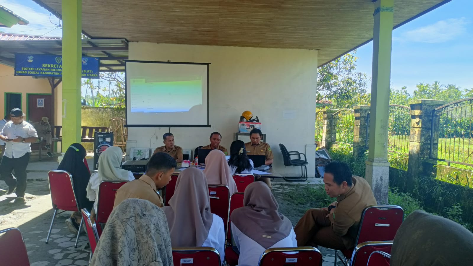 Diskominfo PPU Lanjut melakukan pendampingan Layanan E-Office Pada Dinas sosial Kab.PPU