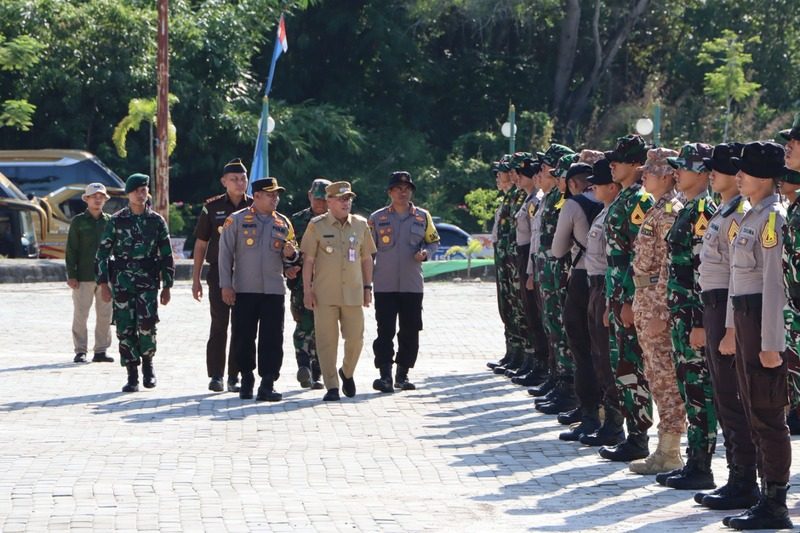Pj Bupati PPU Pimpin Upacara Penerimaan Peserta Latsitardanus XLIV/2024 Yontarlat Kijang