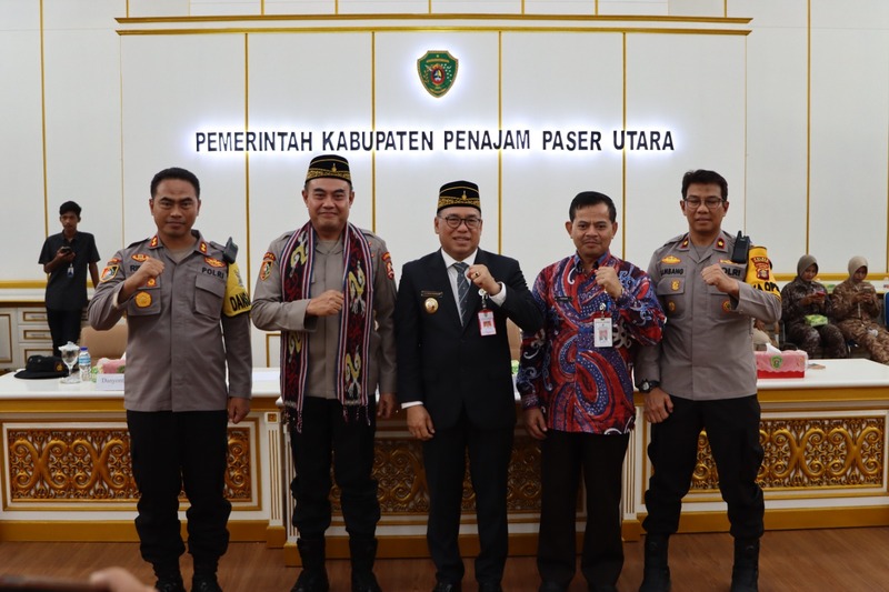 Pj Bupati PPU Makmur Marbun Sambut Hangat Kedatangan Wagub Akpol Brigjen Pol Muhammad Taslim Chairuddin