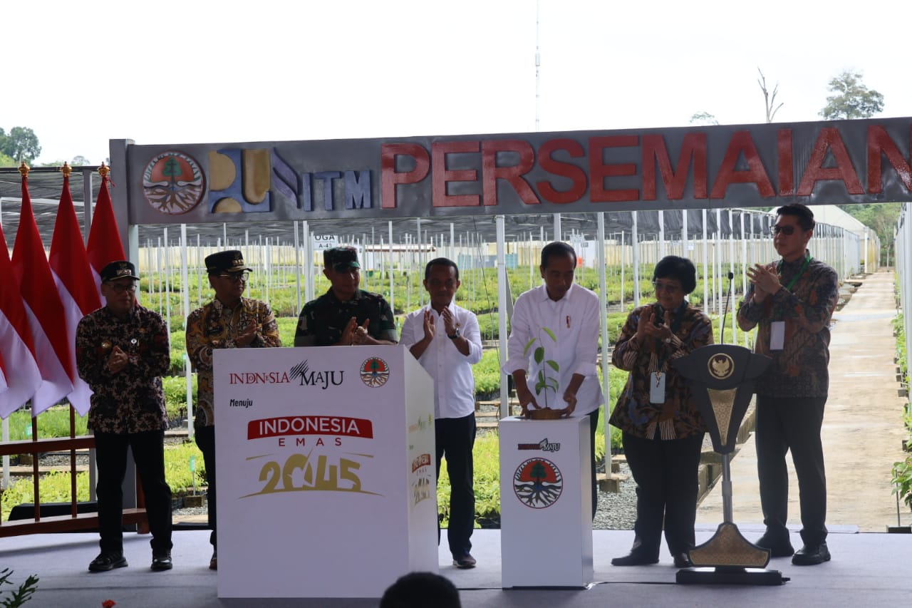 Pj. Bupati PPU Dampingi Presiden Jokowi Laksanakan Kegiatan Penting di IKN