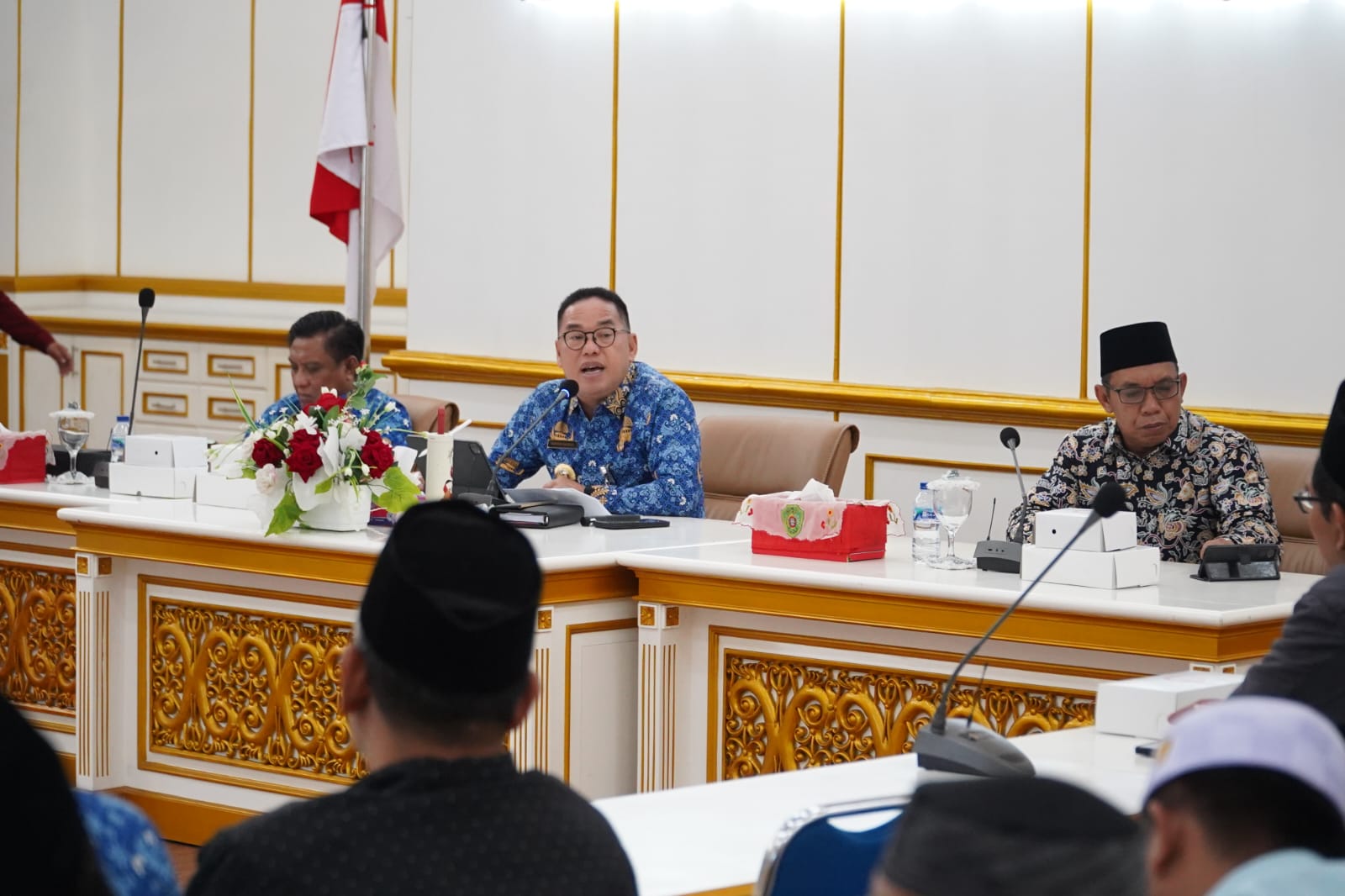 Gagas Program Bantuan Sapras Pondok Pesantren, Pj. Bupati Makmur Marbun : " Tidak hanya pendidikan umum, pondok pesantren memiliki peranan besar dalam pembangunan SDM"