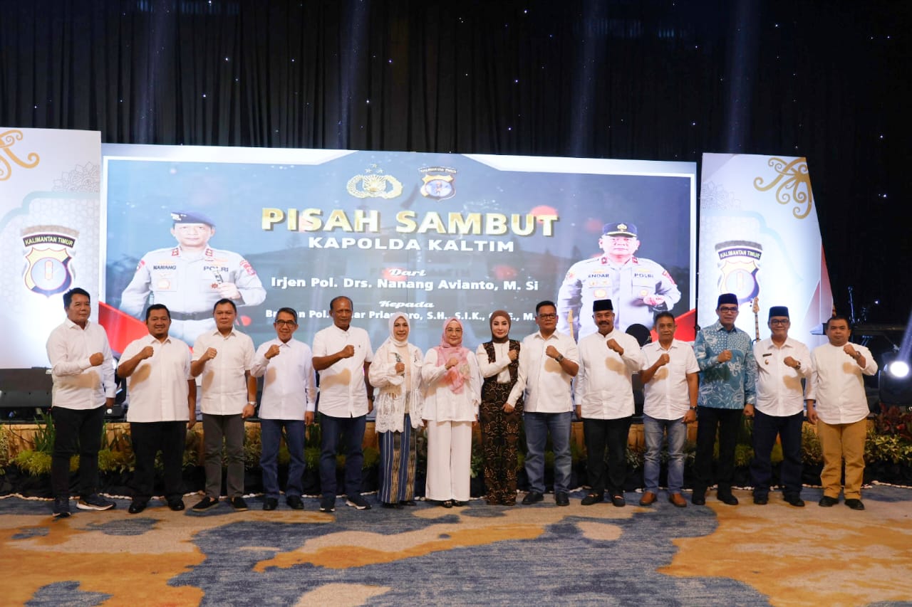 Bupati PPU Mudyat Noor Hadiri Pisah Sambut Kapolda Kaltim, Dirangkai Buka Puasa Bersama
