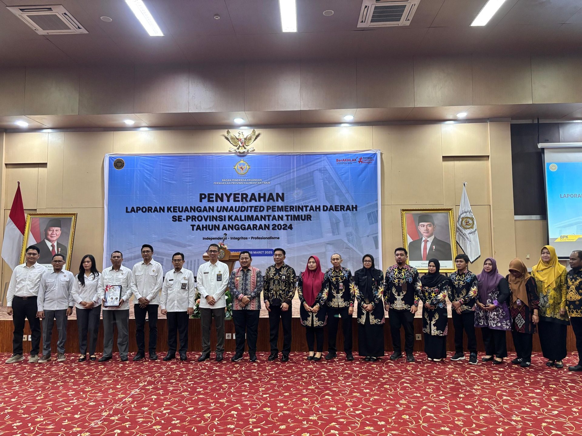 Siap Diaudit, Pemda PPU Serahkan LKPD Unaudited TA 2024 Kepada BPK Perwakilan  Kaltim