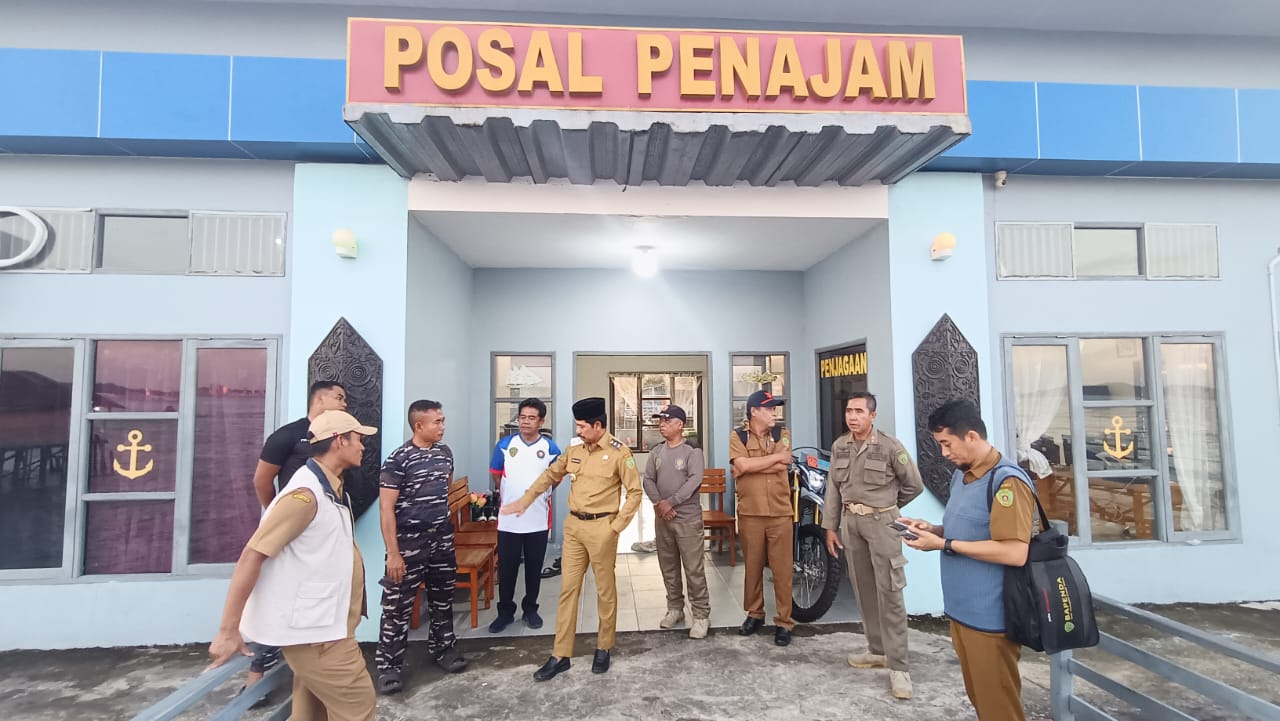 Wakil Bupati PPU Abdul Waris Muin Tinjau Lokasi Tenggelamnya KMP Muchlisa di Rute Balikpapan-Penajam