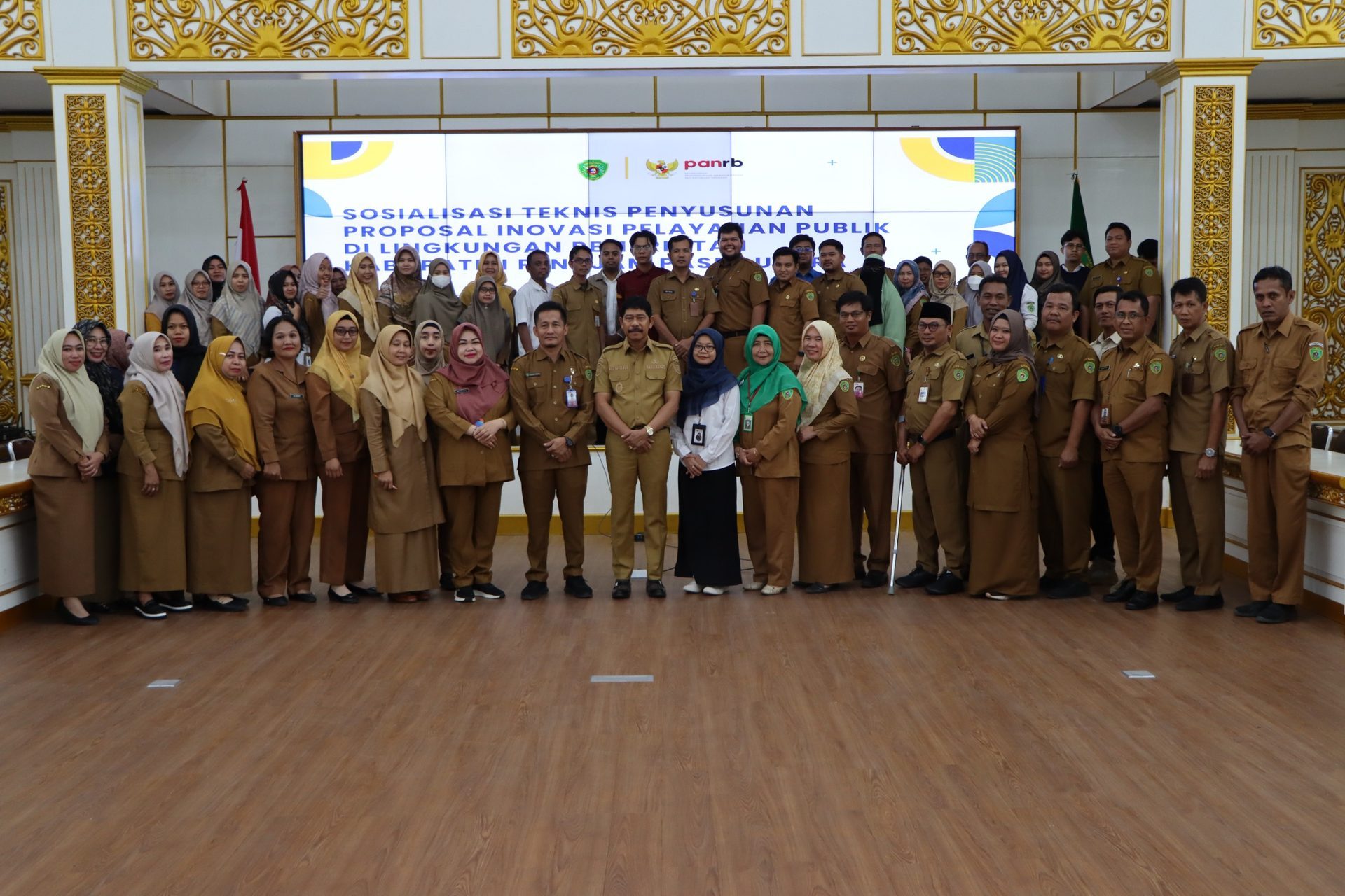 Wakil Bupati PPU Membuka Secara Resmi Sosialisasi Teknis Penyusunan Proposal Inovasi Pelayanan Publik