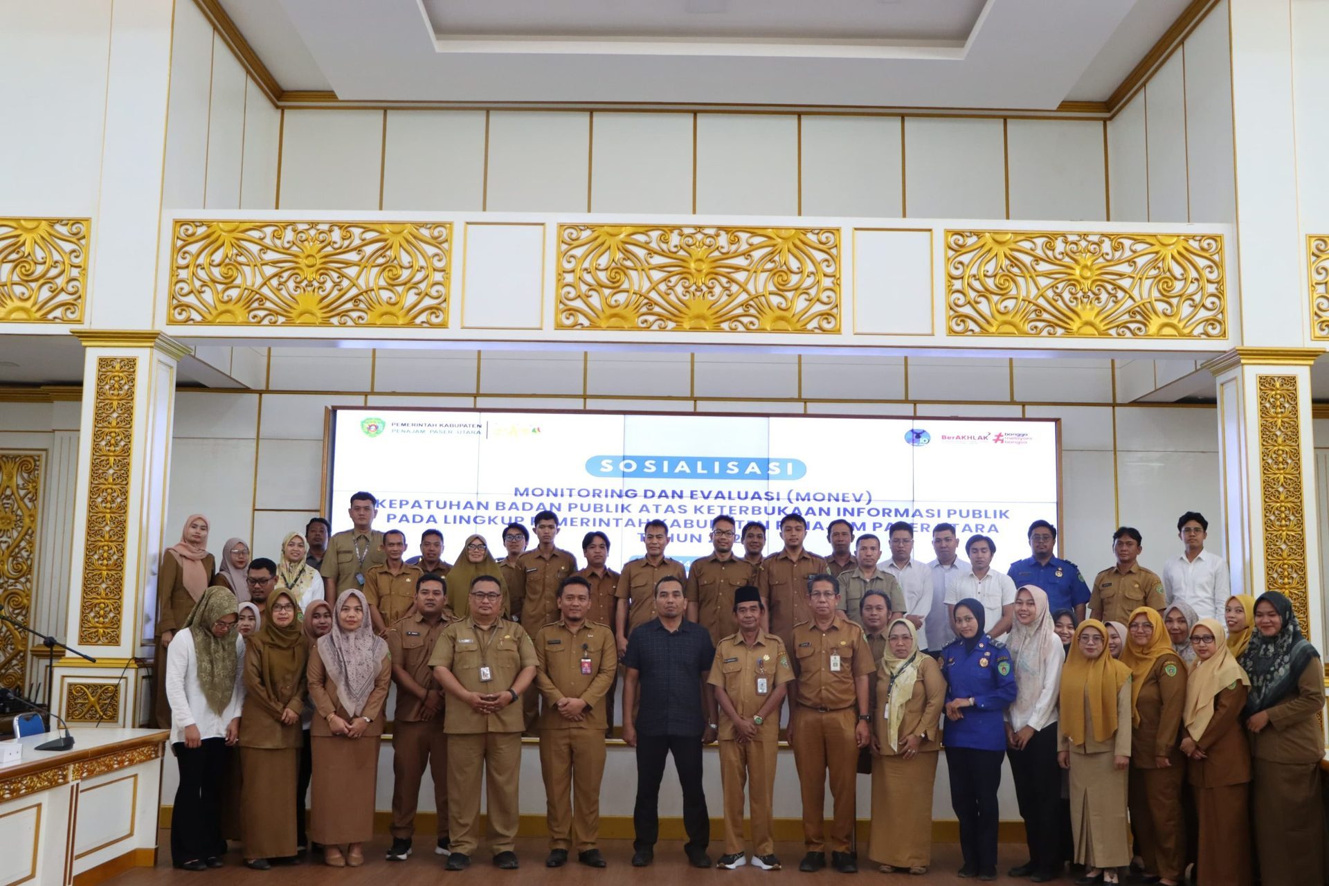Diskominfo PPU Sosialisasikan Monev Kepatuhan Badan Publik Terhadap Keterbukaan Informasi