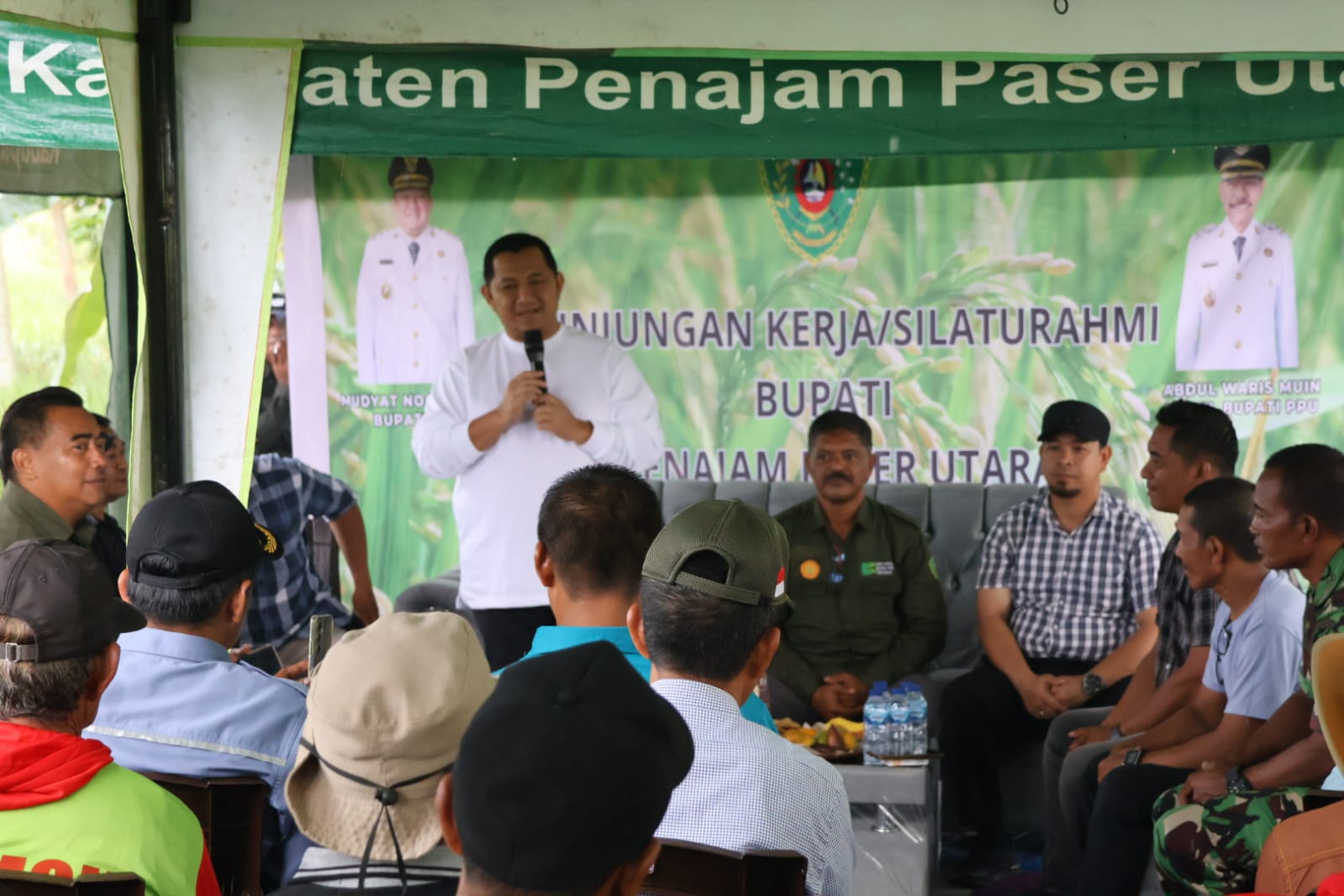 Bupati PPU Dorong Petani Labangka Barat Tingkatkan Produksi: “Jangan Hanya Dapat Capeknya Saja”