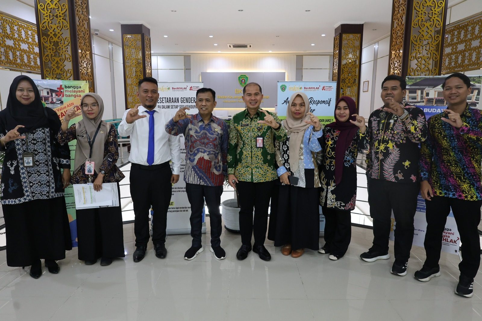 Diskominfo PPU Laksanakan Visitasi Monev Keterbukaan Informasi Publik