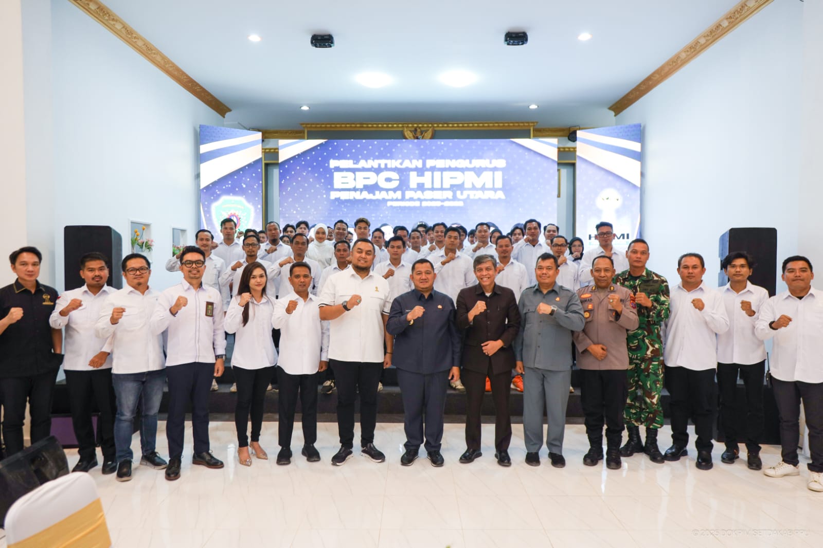 Bupati Mudyat Hadiri Pelantikan Pengurus BPC HIPMI Periode 2025–2028, Ajak Bangun Kolaborasi Dengan Pemda