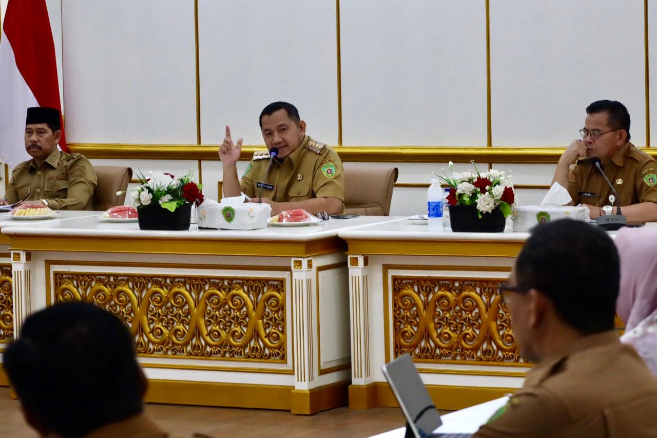Pimpin Rakor, Bupati PPU Ajak SKPD Aktif Cari Sumber Dana Pembangunan di Luar APBD