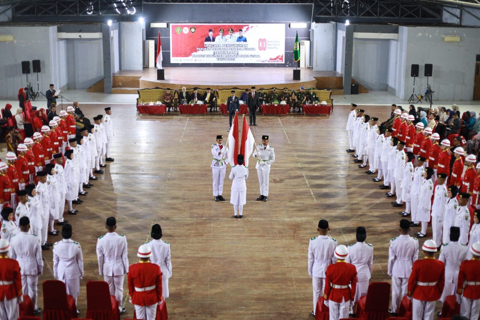 40 Paskibraka PPU 2025 Resmi Dikukuhkan, Siap Kibarkan Merah Putih di HUT RI ke-80