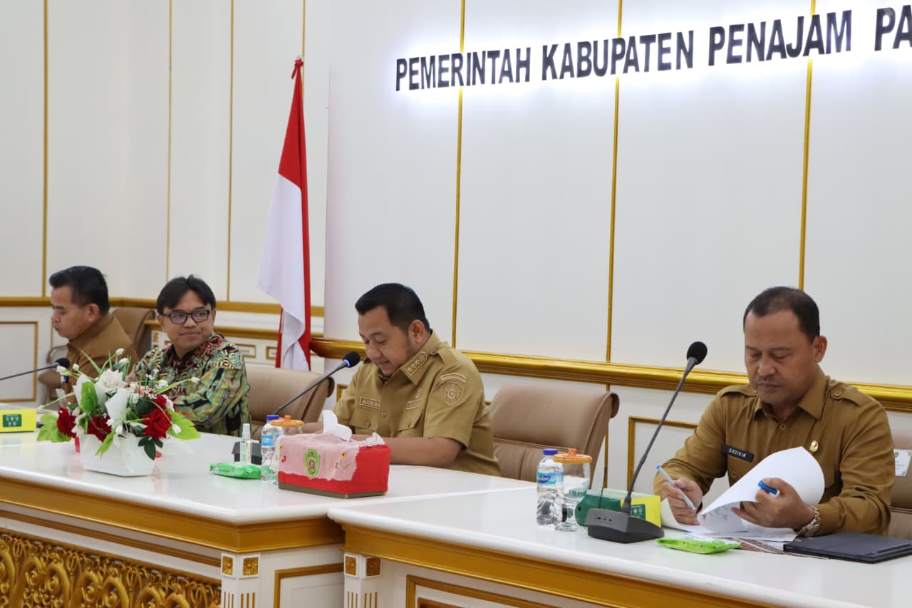 Pemkab. PPU Gelar Rakor High Level Meeting Tim Pengendalian Inflasi Daerah: Tekankan Sinergi Antar Daerah