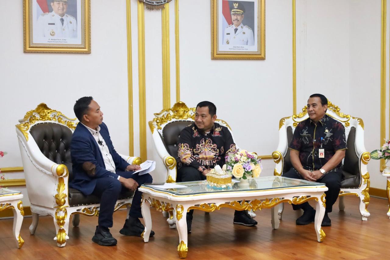 Bupati Mudyat Noor Jadi Narasumber Talkshow Balikpapan TV, Angkat Tema GATI dan Genting di PPU
