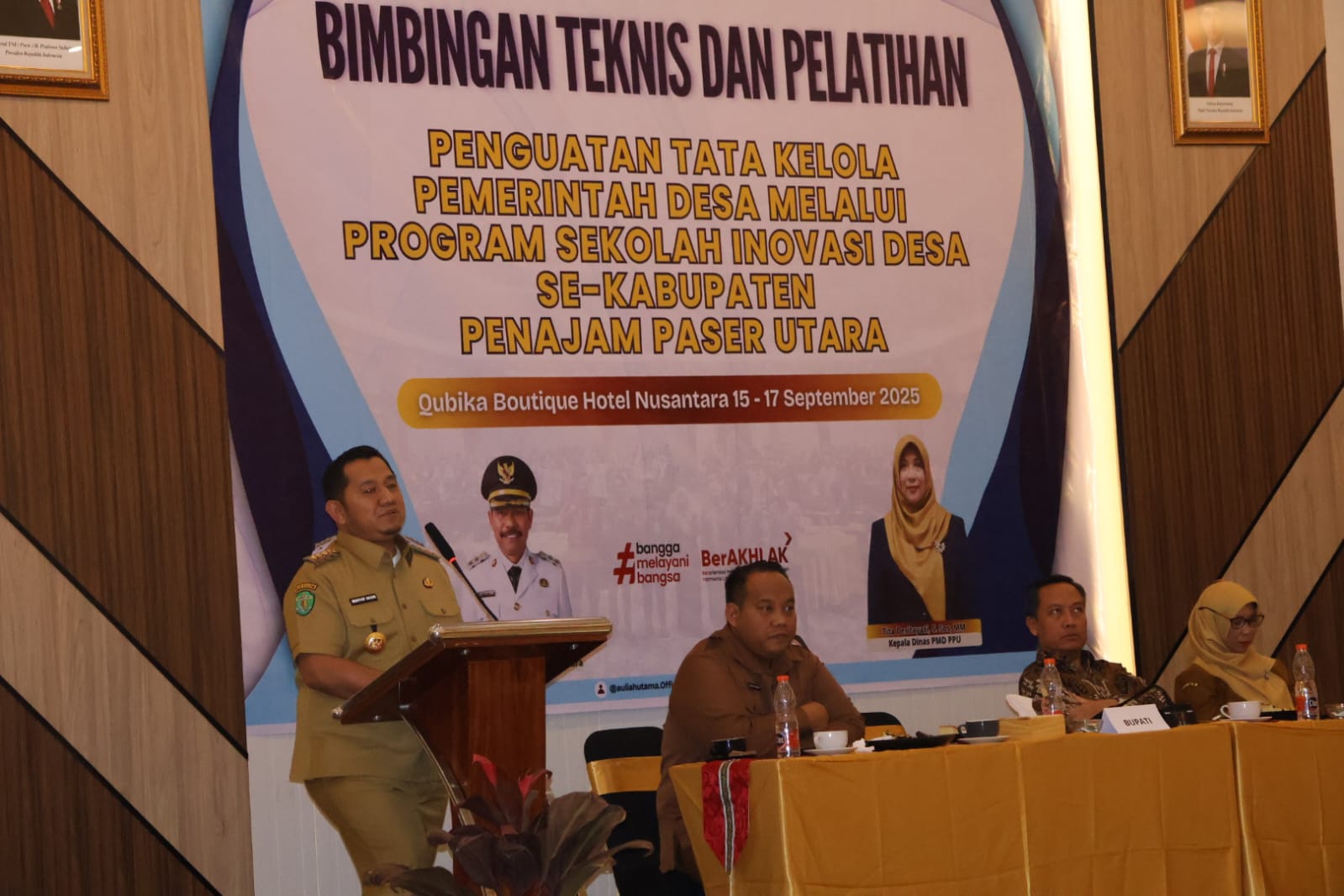 Bupati PPU Buka Bimtek Sekolah Inovasi Desa, Tekankan Tata Kelola dan Pemanfaatan Program Nasional