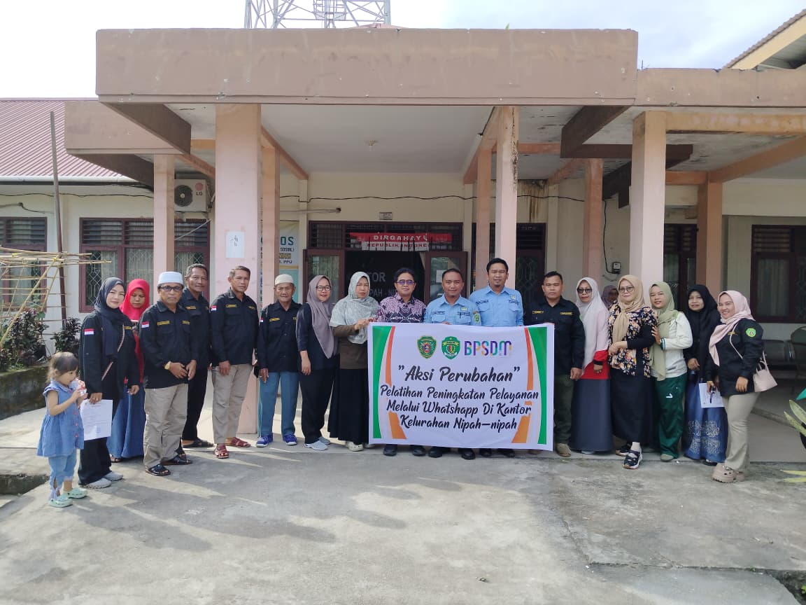 Diskominfo PPU Jadi Narasumber Aksi Perubahan PKP XXIII di Kelurahan Nipah-Nipah