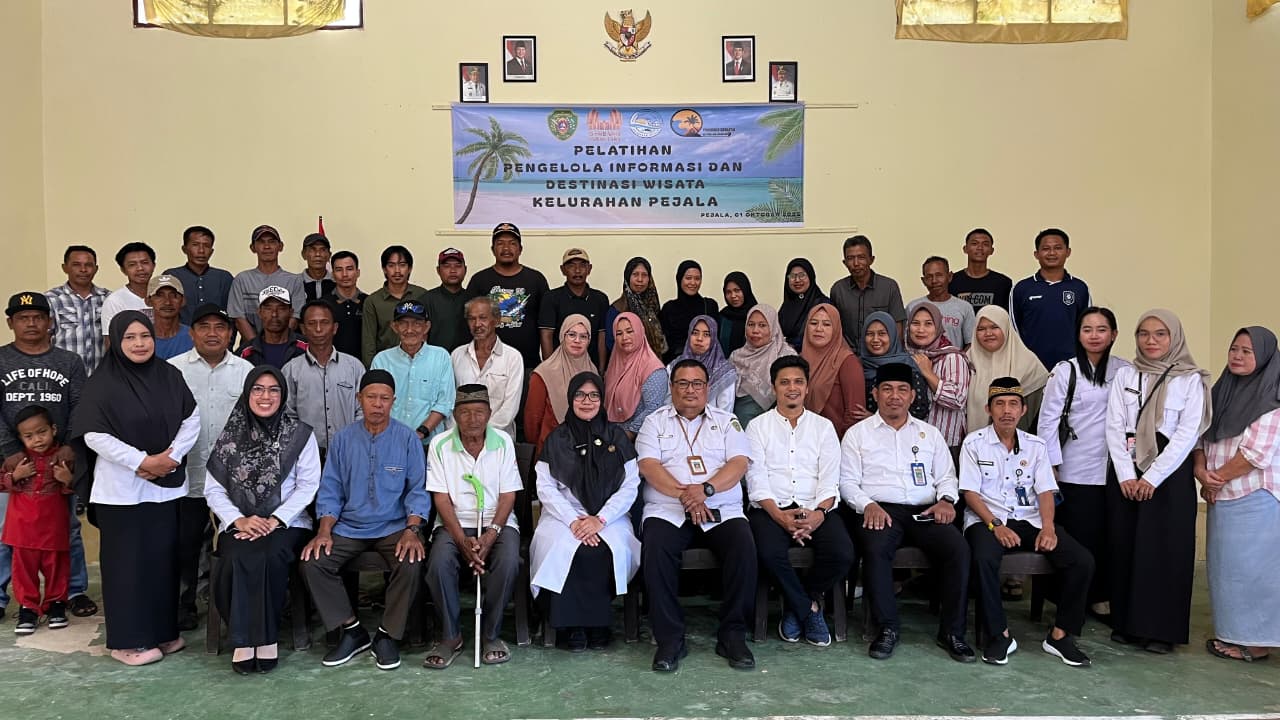 Tingkatkan Kompetensi, Diskominfo PPU Jadi Narasumber Pelatihan Pengelolaan Informasi dan Destinasi Wisata di Kelurahan Pejala