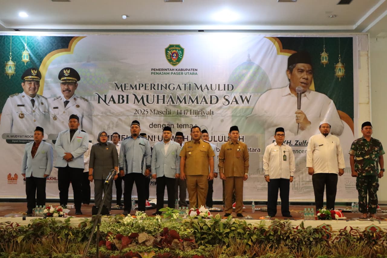 DPD BKPRMI dan Pengurus Masjid Agung Al-Ikhlas Islamic Center PPU Resmi Dilantik