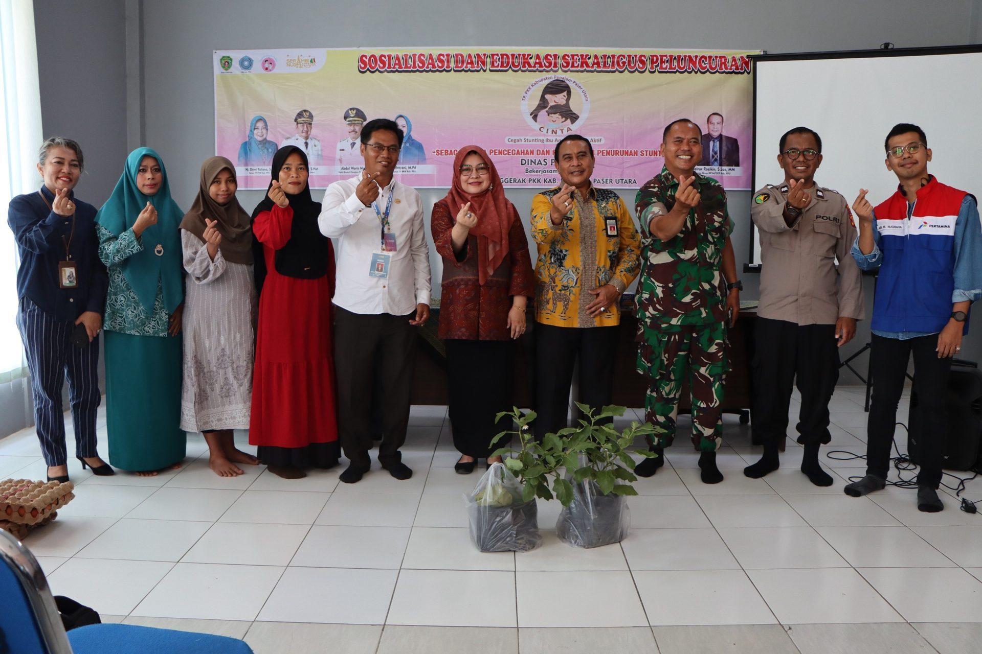 TP PKK Kabupaten PPU Dukung Program CINTA untuk Percepatan Penurunan Stunting