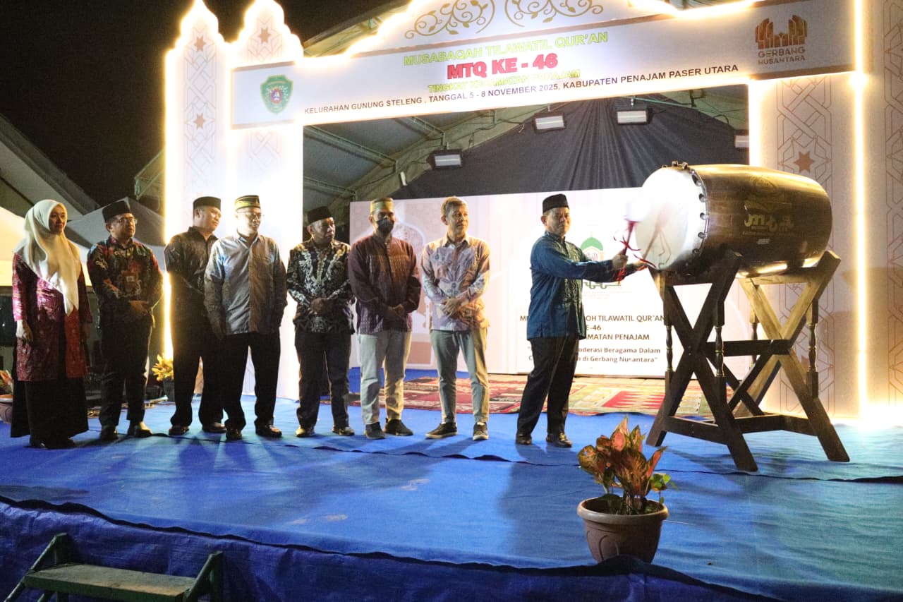 MTQ ke-46 Tingkat Kecamatan Penajam Resmi Dibuka, Diikuti 322 Peserta