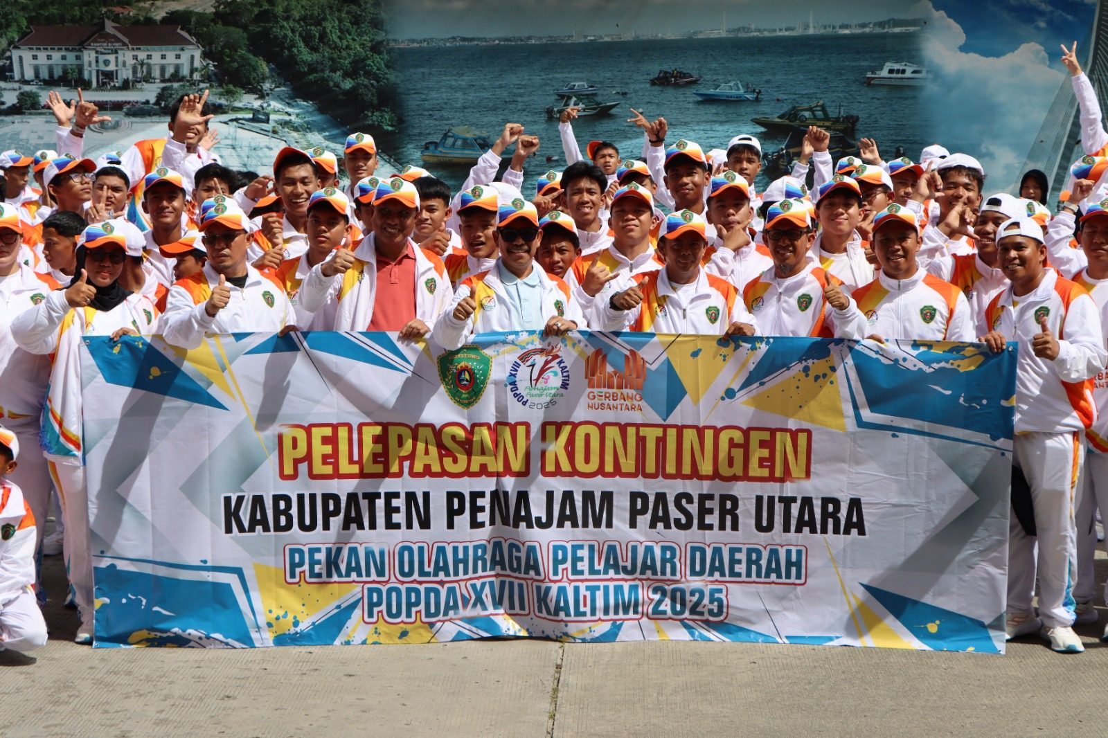 Wabup PPU Lepas 228 Atlet untuk POPDA XVII Kaltim 2025