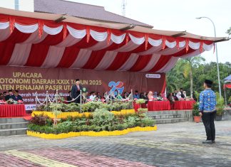 Pemkab PPU Gelar Upacara Peringatan Ke-29 Hari Otda Tahun 2025