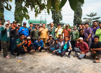 Pemkab PPU Dukung Ketahanan Pangan Nasional, Bupati Mudyat Pimpin Tanam Padi Serentak