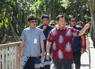 Bupati PPU Lakukan Kunjungan Kerja ke Tahura Ngurah Rai, Bahas Sinergi Pengembangan Wisata Berbasis Ekologi