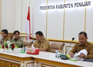 Pemkab. PPU Gelar Rakor High Level Meeting Tim Pengendalian Inflasi Daerah: Tekankan Sinergi Antar Daerah