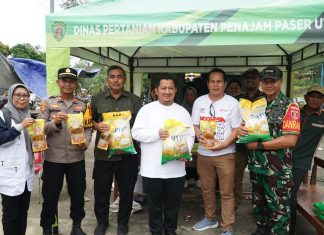 Pemkab PPU Gelar GPM Serentak Nasional, Salurkan 28 Ton Beras di Empat Titik